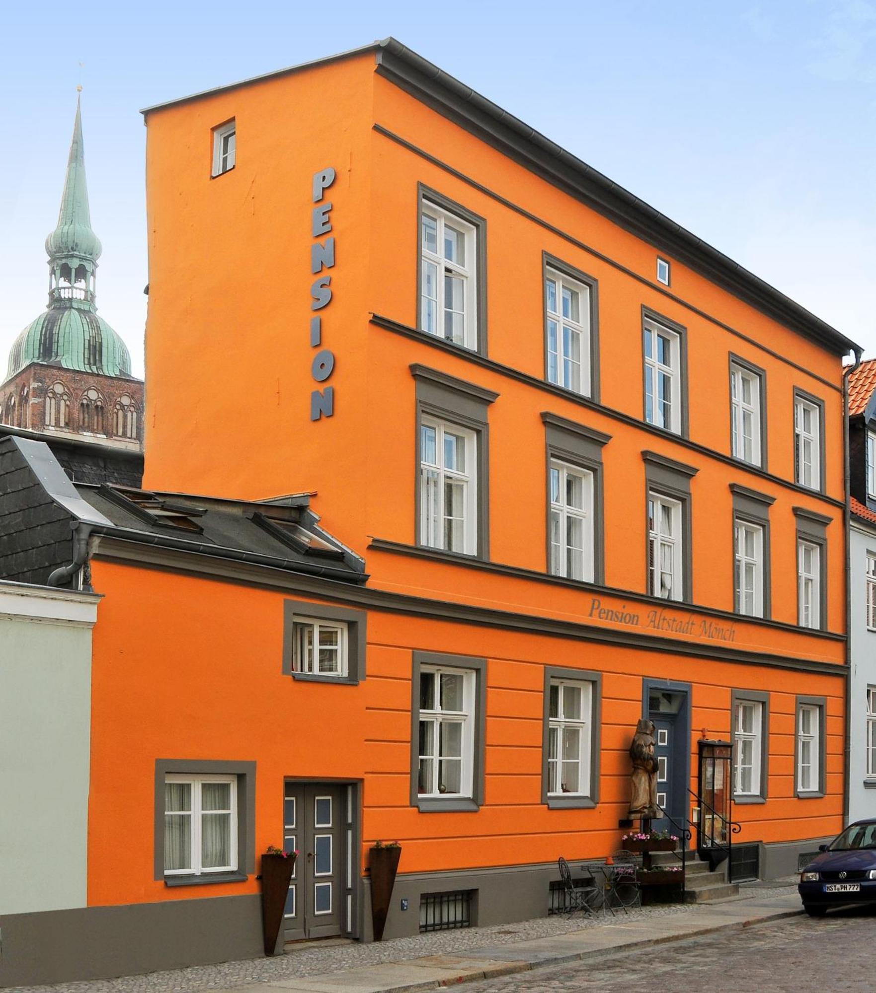 Pension Altstadt Moench In Top Lage Preis Inclusive 5 Prozent Bettensteuer Und Fruehstueck Stralsund Extérieur photo
